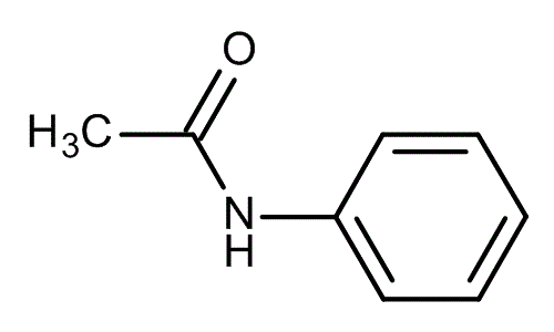 Acetanilide, molecular structure