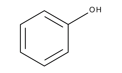 Phenol, molecular structure