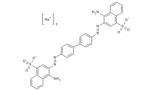 Congo red (C.I. 22120), molecular structure