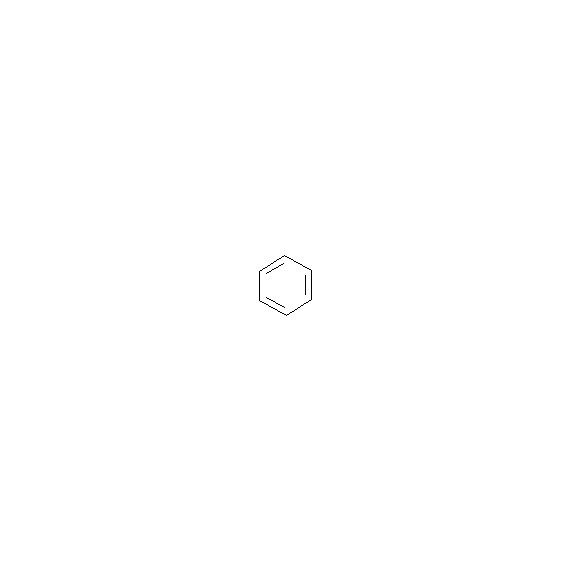 Benzene, molecular structure