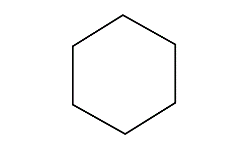 Cyclohexane, molecular structure