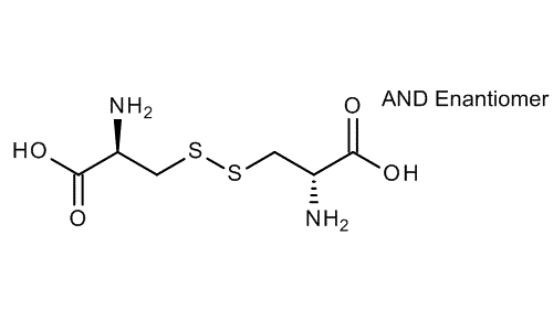 L-Cystine, molecular structure