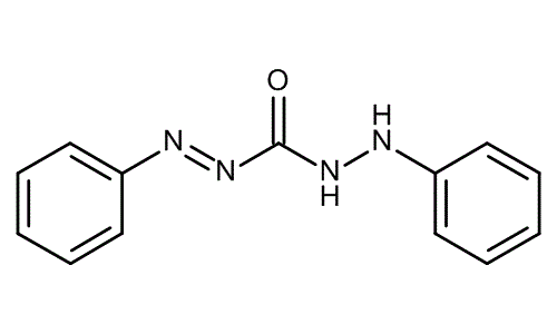 1,5-Diphenylcarbazone, molecular structure