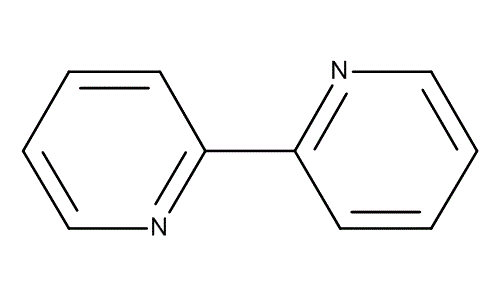 2,2'-Bipyridine, molecular structure