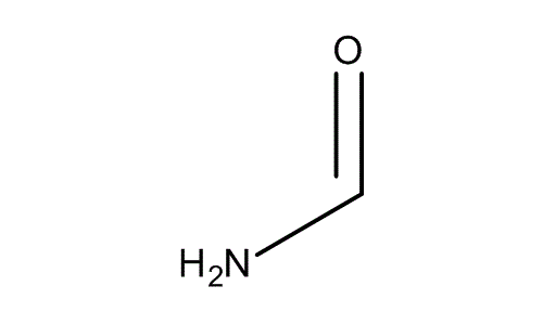 Formamide, molecular structure