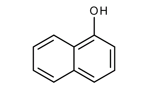 1-Naphthol, molecular structure