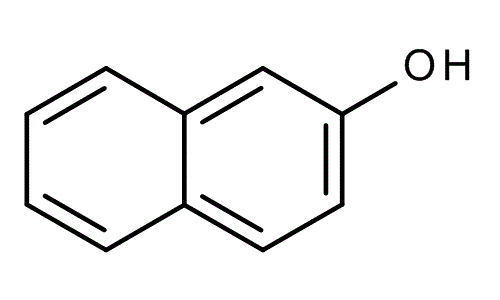 2-Naphthol, molecular structure
