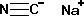 Sodium cyanide, molecular structure