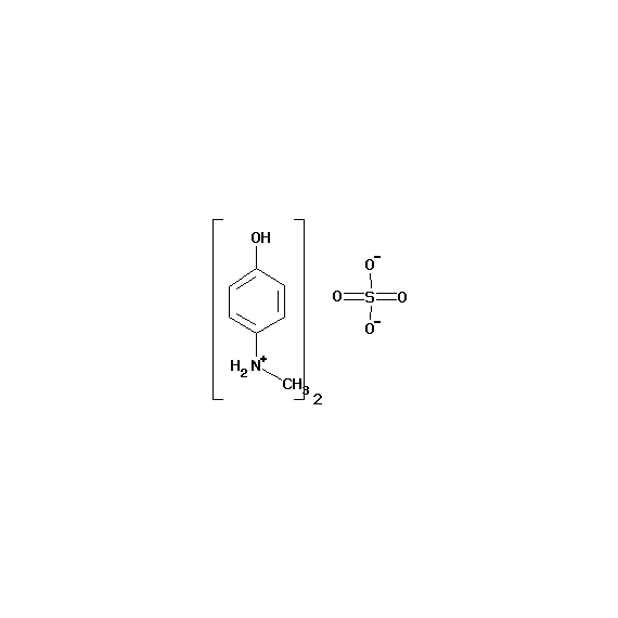 4 methylamino phenol sulfate solution