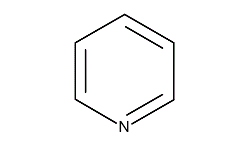Pyridine, molecular structure