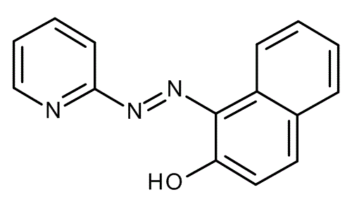 1-(2-Pyridylazo)-2-naphthol (PAN), molecular structure