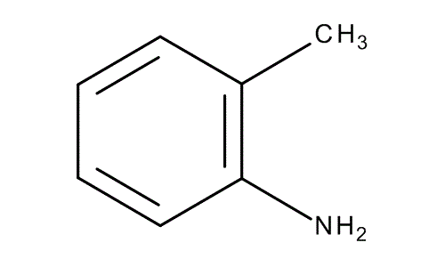 o-Toluidine, molecular structure