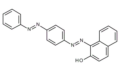 Sudan III, C.I. 26100, molecular structure