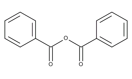 Benzoic anhydride, molecular structure