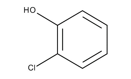2-Chlorophenol, molecular structure