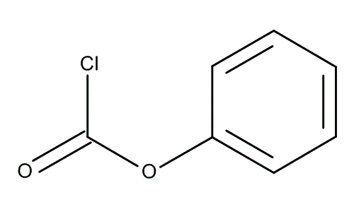 Phenyl chloroformate, molecular structure