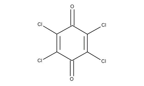 p-Chloranil, molecular structure