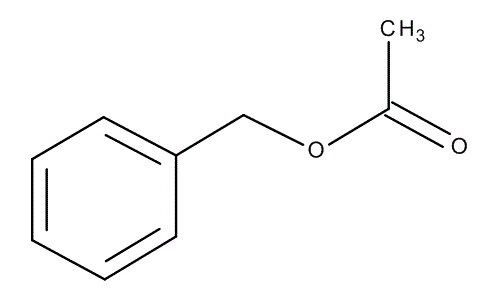 benzyl acetate structure