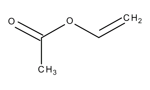Vinyl acetate, molecular structure