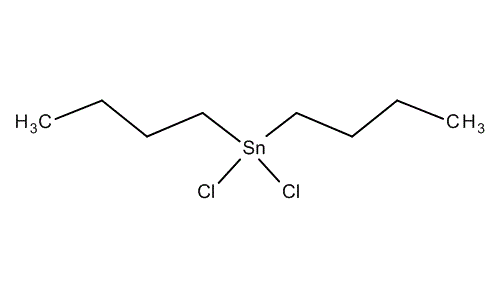 Dibutyltin dichloride, molecular structure