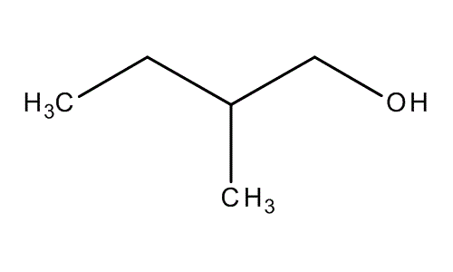 structural formula of butanol