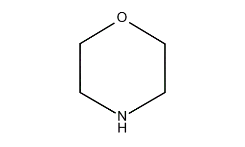Morpholine, molecular structure