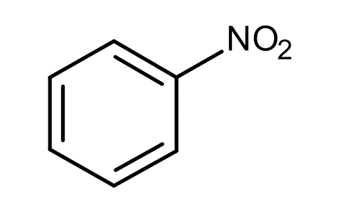 Nitrobenzene, molecular structure