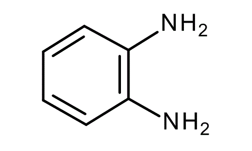 1,2-Phenylenediamine, molecular structure