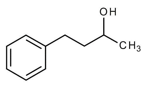 4-Phenyl-2-butanol, molecular structure