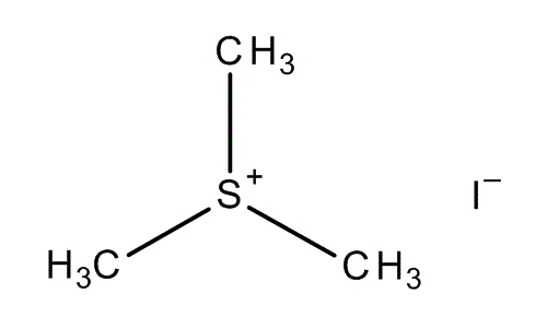 Trimethylsulfonium iodide, molecular structure