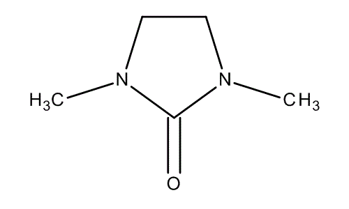 1,3-Dimethyl-2-imidazolidinone, molecular structure