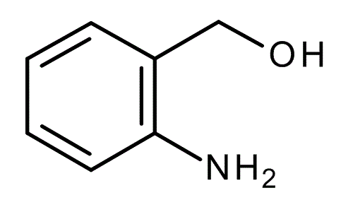 2-Aminobenzyl alcohol, molecular structure