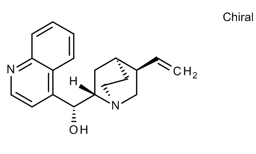 (-)-Cinchonidine, molecular structure