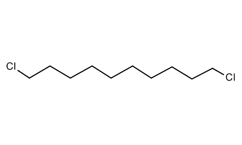 1,10-Dichlorodecane, molecular structure