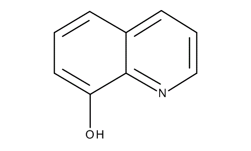 8-Hydroxyquinoline, molecular structure