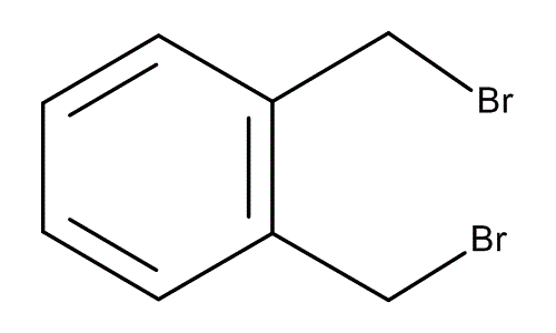 1,2-Bis(bromomethyl)-benzene, molecular structure