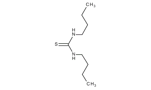 N,N'-Dibutylthiourea, molecular structure