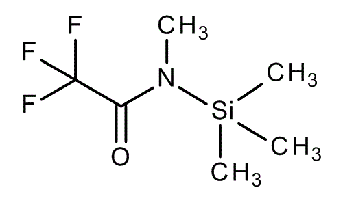 N-Methyl-N-trimethylsilyl-trifluoroacetamide, molecular structure