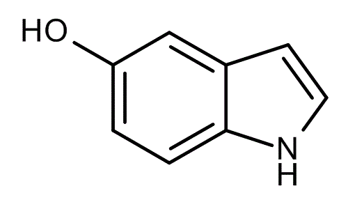 5-Hydroxyindole, molecular structure
