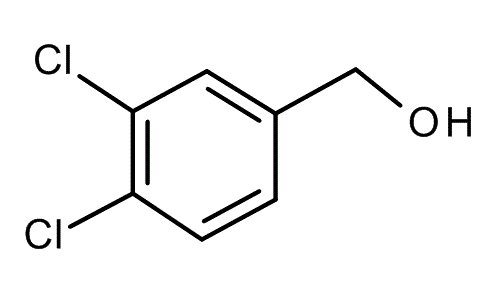 3,4-Dichlorobenzyl alcohol, molecular structure