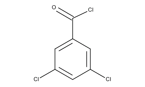 3,5-Dichlorobenzoyl chloride, molecular structure