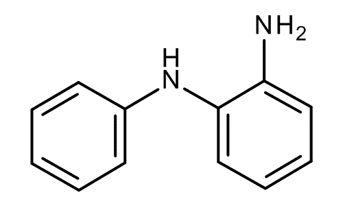 2-Aminodiphenylamine, molecular structure