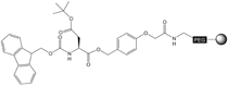 Fmoc-Asp(OtBu)-NovaSyn® TGA, molecular structure