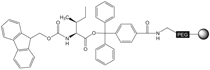 Fmoc-Ile-NovaSyn TGT, molecular structure